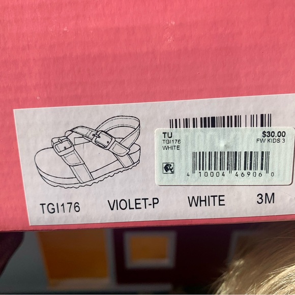 COPY - Mini Mia Sandals - Size 3 - Picture 4 of 5